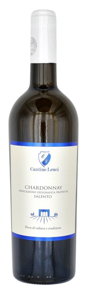 CHARDONNAY LEUCI 750 ML. Kosher White Wine From Italy