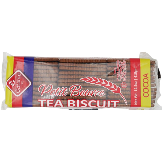 KOSHER COCOA PETIT BEURRE BISCUITS GATTEGNO 410 GR.