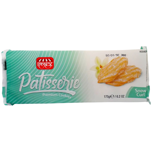KOSHER BISCUITS PATISSERIE SNOW CURL PASKESZ  200 GR.