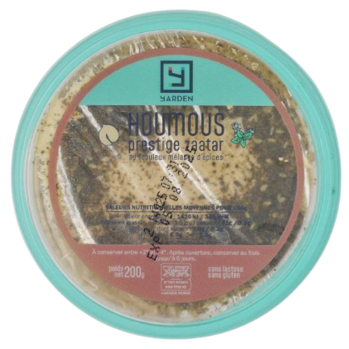 KOSHER HOUMUS & ZAATAR YARDEN 200 GR.