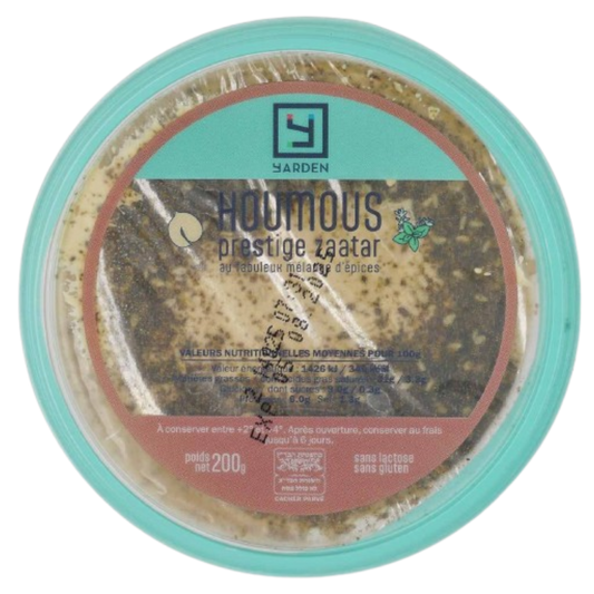 KOSHER HOUMUS & ZAATAR YARDEN 200 GR.