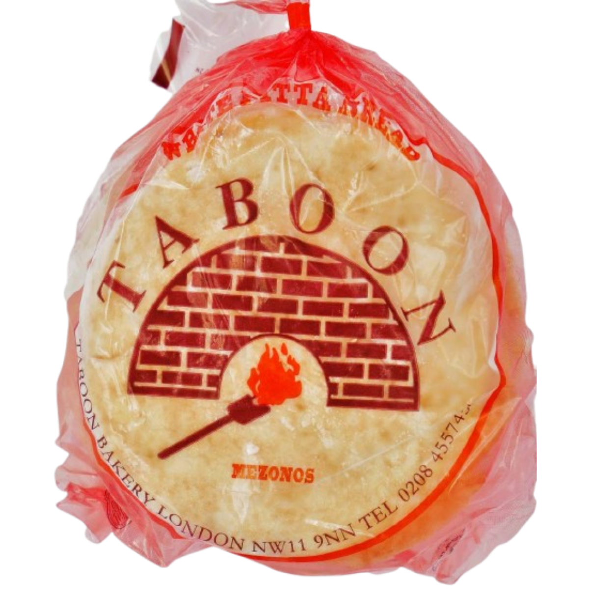 PITA KOSHER MEZONOT 6 X 80 GR  ∅ 14cm