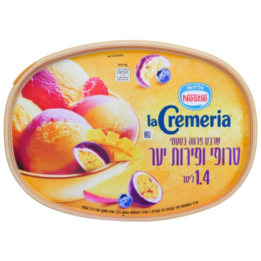 KOSHER  ICE CREAM NESTLE CREMERIA TROPICAL 1,4 LT