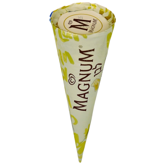 KOSHER CONE ALGIDA MAGNUM  WHITE KOSHER 108 GR.