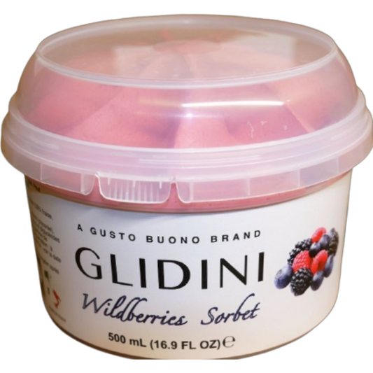 KOSHER WILDBERRIES SORBET PARVE GB 500 ML.