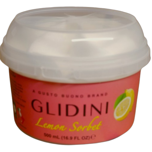 KOSHER LEMON SORBET PARVE GB 500 ML.