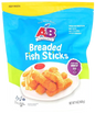 A&B KOSHER BREADED FISH STICKS 400 GR.