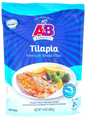 A&B KOSHER TILAPIA FISH FILLETS 400 GR.