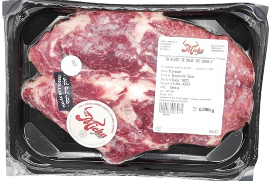 GLATT KOSHER BEEF ENTRECOTE  2 CUT SL 400 GR.