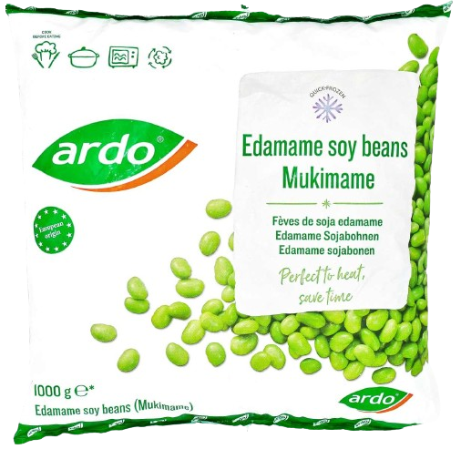 KOSHER EDAMAME SOY BEANS 1 KG.