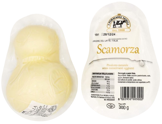KOSHER SCAMORZA KIF 300 GR.