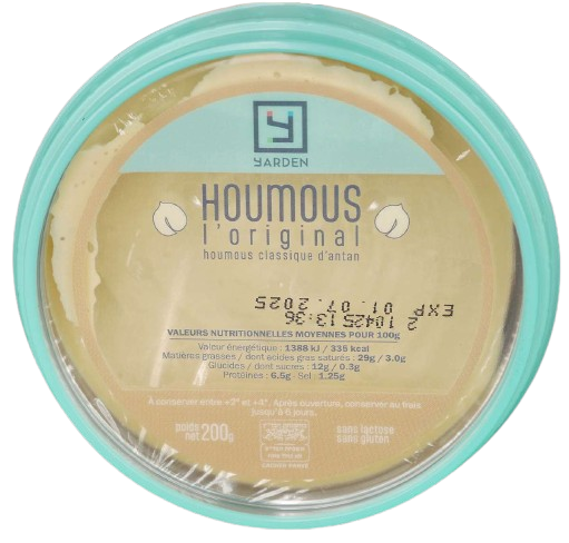 KOSHER HOUMUS YARDEN 200 GR.