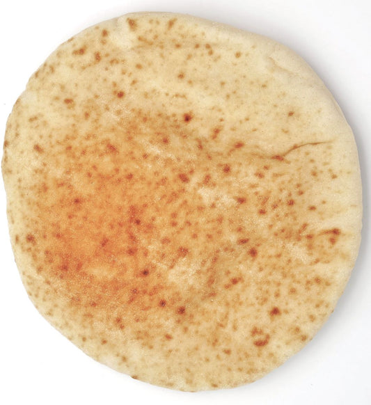 KOSHER WHITE PITA BAKED FROZEN 5 X 100 GR.